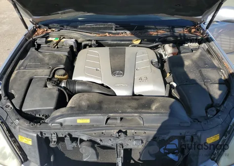 2004 Lexus Ls 430 из США, поврежденный, VIN JTHBN36F140134446